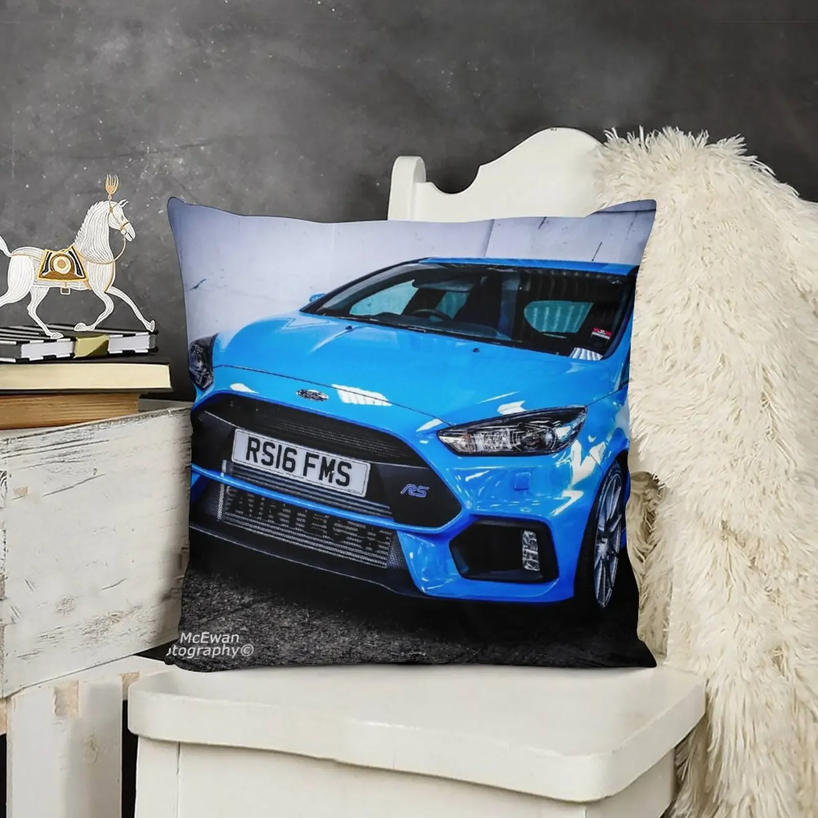 

Focus RS Mk3 Throw Pillow Christmas Pillow christmas decorations 2025 bed pillows Embroidered Cushion Cover pillow