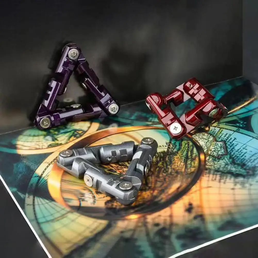 

Массажный браслет для взрослых, алюминиевый сплав, массажный браслет для снятия стресса для тренировки гибкости пальцев, декомпрессионная игрушка для детей