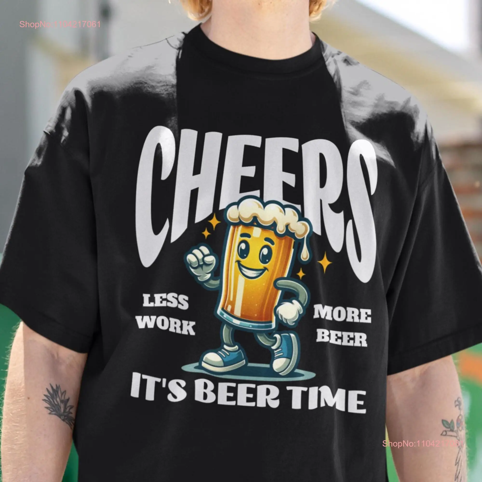 Funny Beer T Shirt adult Father's Day for Him boyfriend drink men long or short sleeves