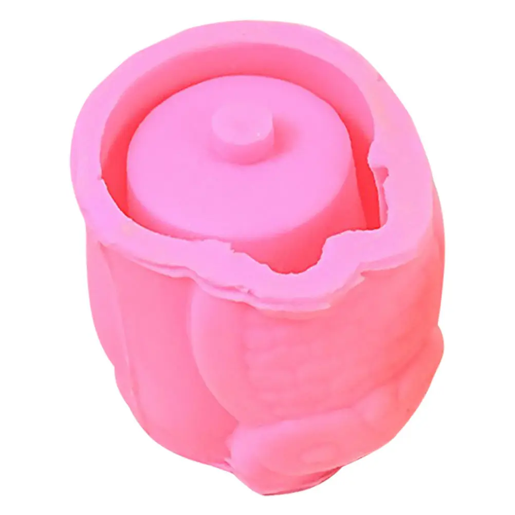 

Owl Flower Pot Silicone Mold for DIY Resin Epoxy Concrete Plaster Clay Crafting Home Garden Decor Succulent Planter Making