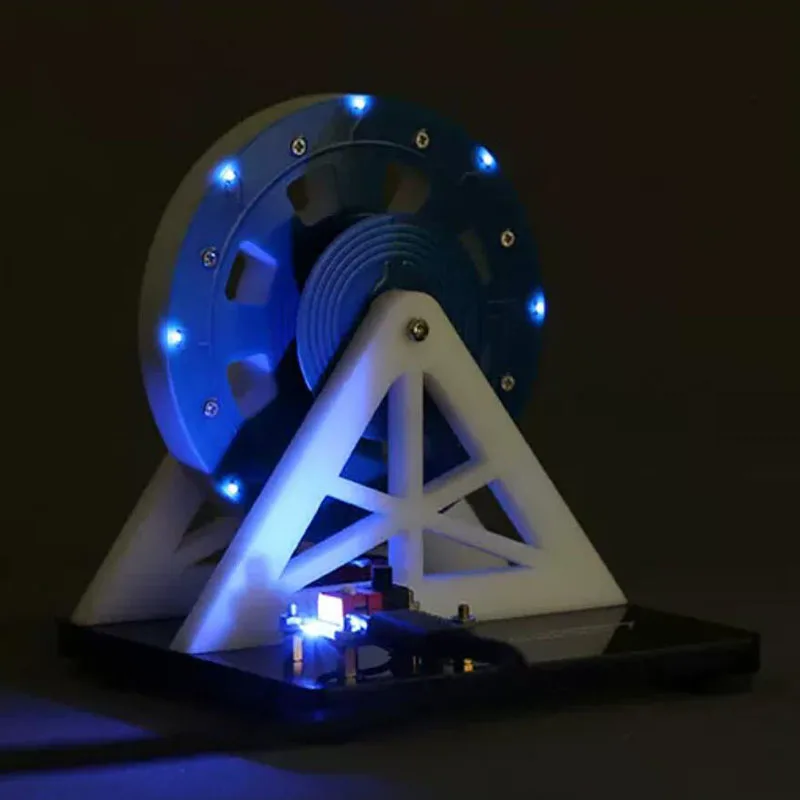 High-Speed Wireless Power Supply Brushless Motor Model Tech Ornament DIY Creative Kit for Hobbyists And Modelers