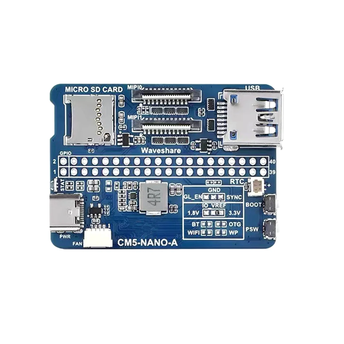 A03R Per modulo di elaborazione 5 Scheda base Mini scheda di espansione USB 3.2 / Interfaccia fotocamera