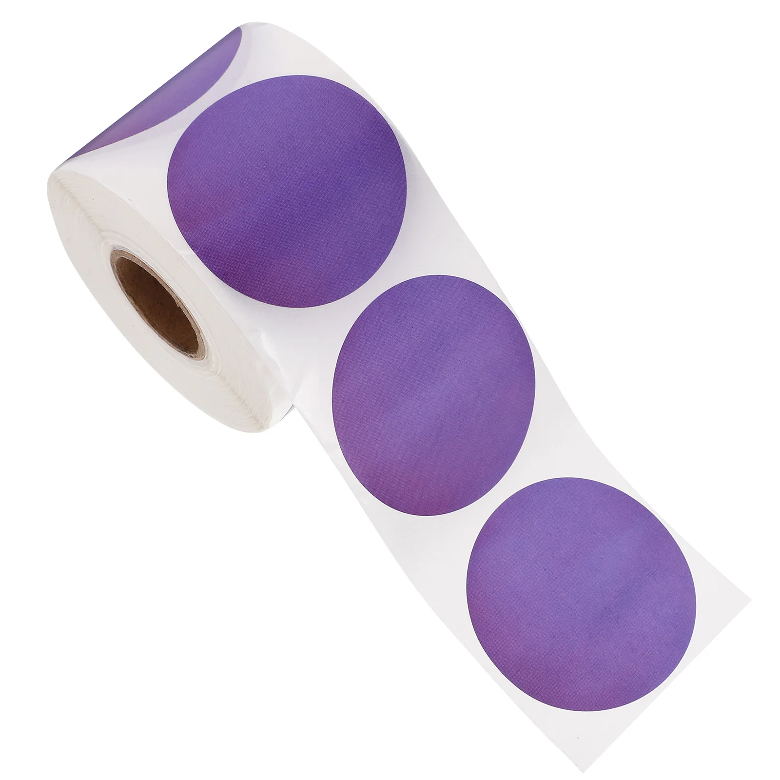 

1 Roll of Round Stickers Dot Stickers Self-Adhesive Colored Circle Labels for Organization Classification Color Coding