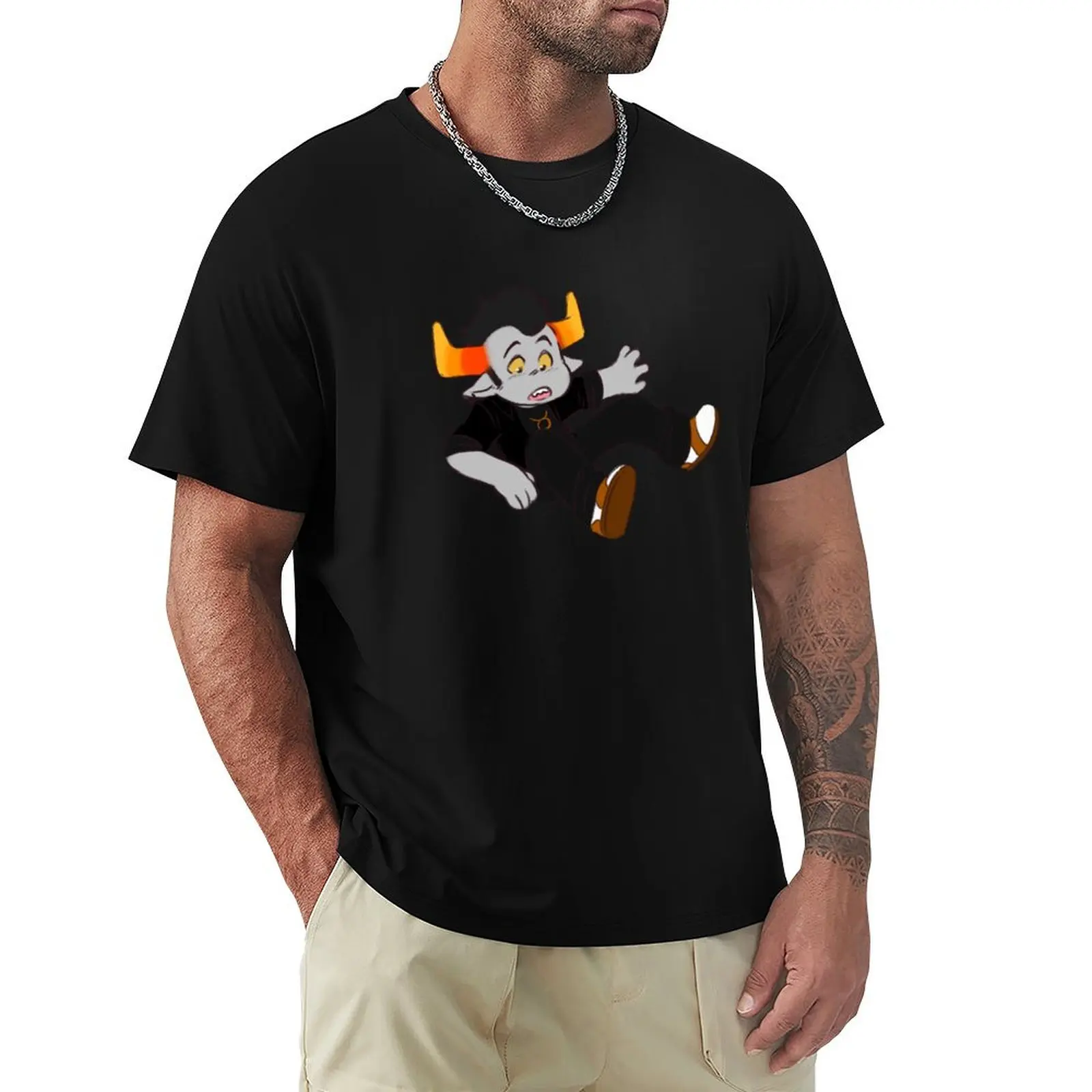 

tavros nitram T-Shirt Short sleeve tee anime t shirts football t shirt valentines boutique clothes men tshirt