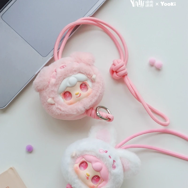 Originale Yooki V7 Piccola scatola cieca dello zoo Peluche Animale Corda mobile Collezione decorativa per bambini Regali a sorpresa alla moda sconvolti