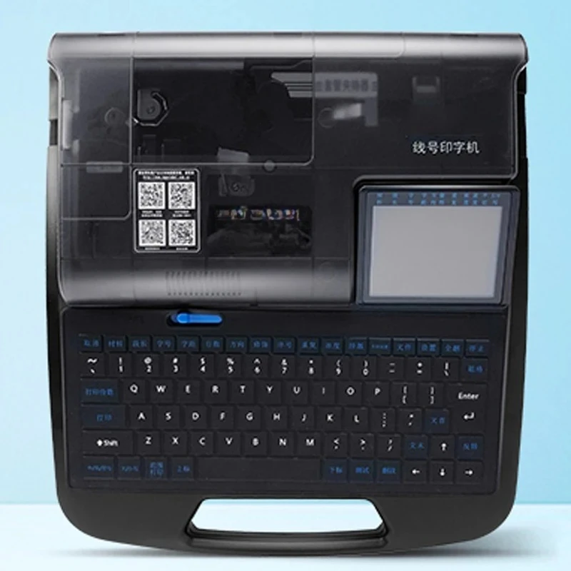 C280E/T Number Tube Label Printer, PVC Heat Shrink Tube Coding Machine U Disk Transfer Line Number Marker