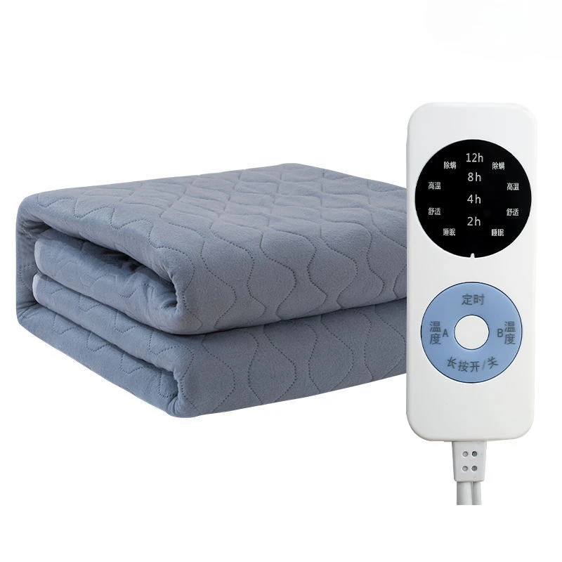 

Single person single temperature controlled household electric blanket for student dormitories