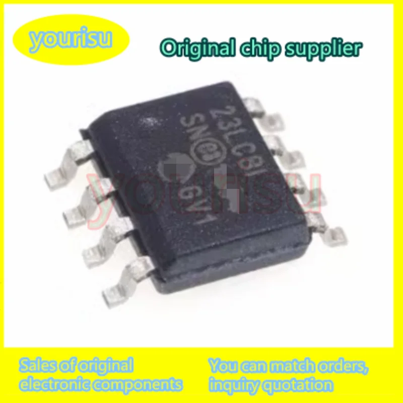 5Pcs/Lot 23LC1024-I/SN 23LC1024-I 23LC1024 23LC1 IC SRAM 1MBIT SPI/QUAD 8SOIC Chip