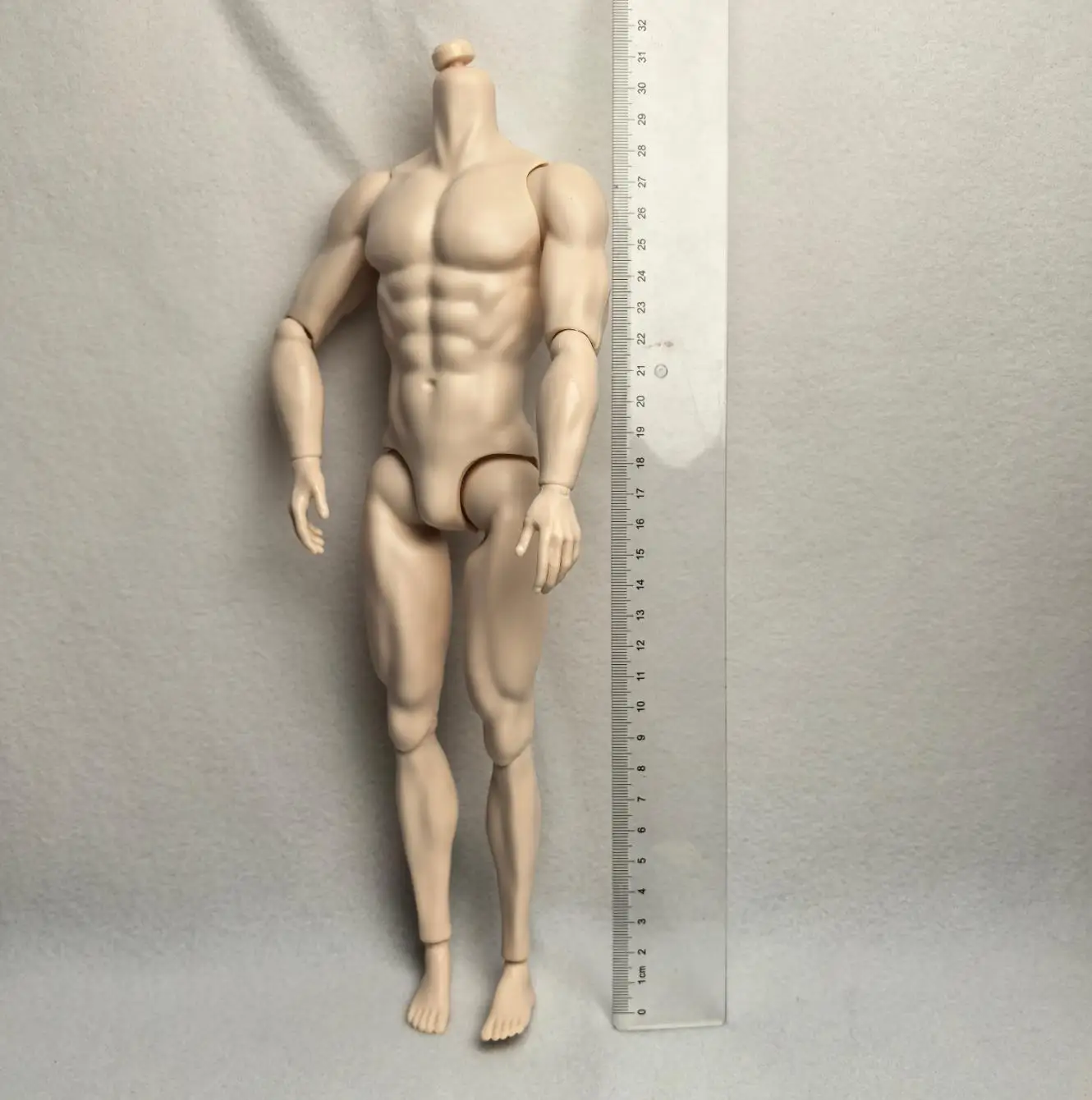 1/6 ذكر دمية رئيس 35 سنتيمتر الارتفاع رجل إكسسوارات دمي أبيض/عادي/أسمر الجلد Diy بها بنفسك فستان ملحقات لعبة #3