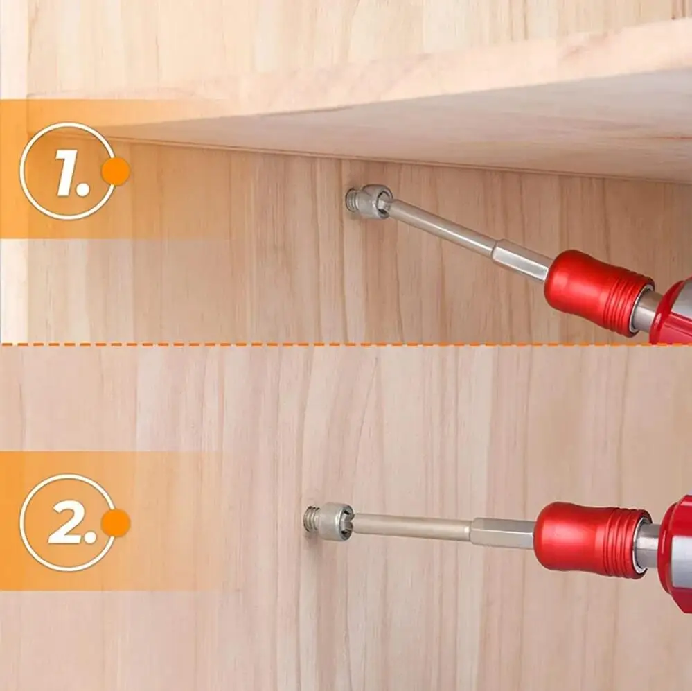 20Pcs Ball End Hex Head Allen ประแจเจาะบิตชุดแม่เหล็กเมตริก SAE Allen ไขควง S2 Hex Bit ชุดคีย์ Hex ซ็อกเก็ต Bits