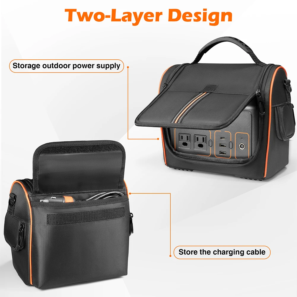 Étui de transport Portable pour Jackery, centrale électrique Portable Explorer 300, mallette de rangement, étui de protection avec bandoulière et poignée
