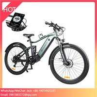 Accolmile New Version Aluminum  Electric Mountain Bike 750W 48V With Bafang BBS02 Mid  Motor Kit 27.5\