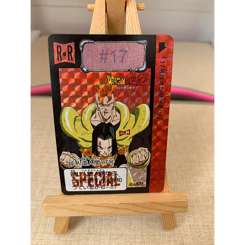 Dragon Ball feroce Fighting Son Goku Torankusu Android 18 Cell Color Flashcards collezione di giocattoli giocattoli per bambini regali di compleanno