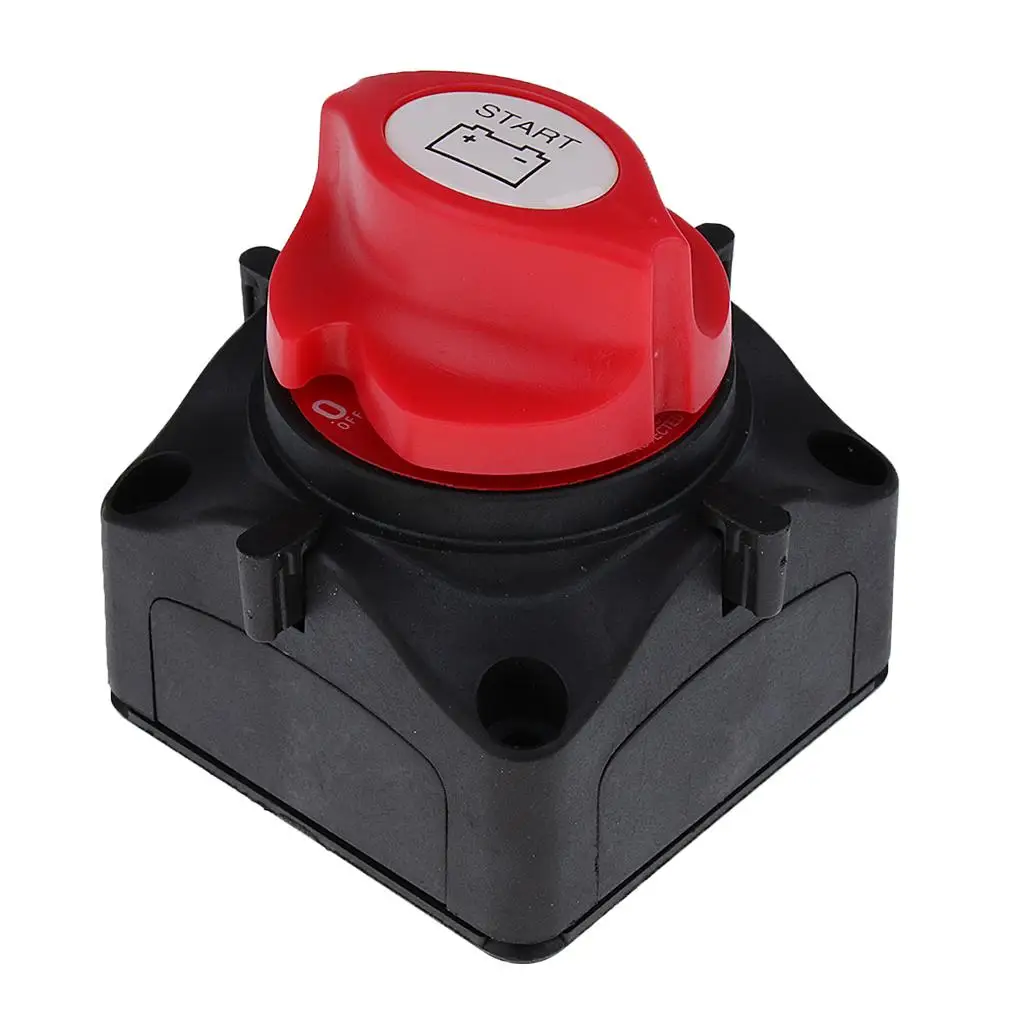 Car 150AMP Battery Master Disconnect Rotary Cut Off Isolator Kill Switch