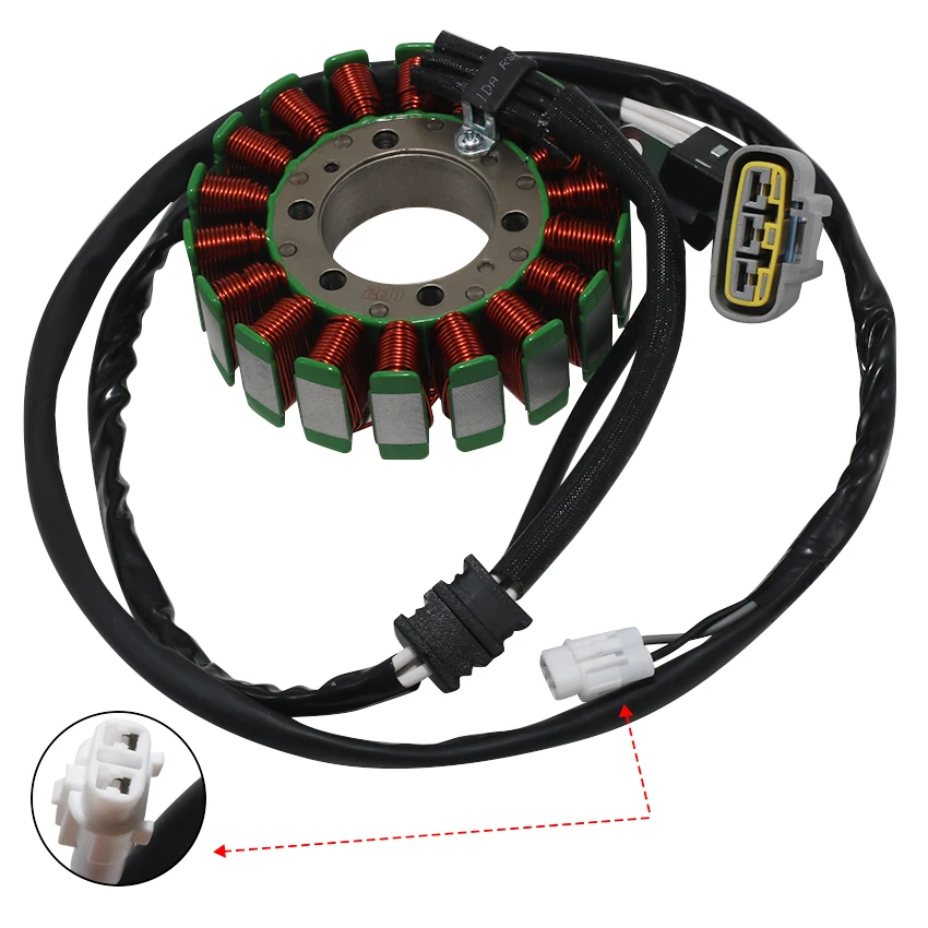 Motorcycle Ignition Stator Coil For Yamaha YFM700 YFM700FWA YFM700FWAD YFM700FWB Grizzly Kodiak 700 EPS B16-H1410-00 Hunter Moto