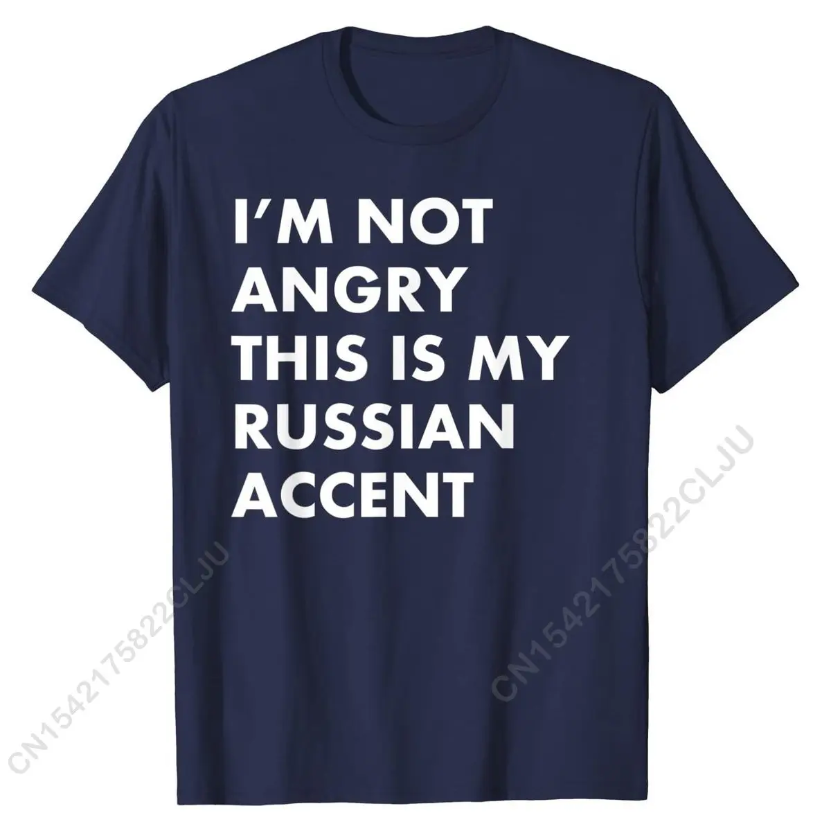 

Funny Russian Accent Russia Saying Voice Gift Shirt T-Shirt Cotton Mens T Shirt Comics Tees Fashion Fitness Tight