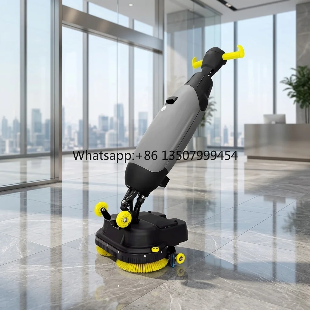 

Hot Sell New Solvion Electric Walk-Behind Self-Propelled 36V 200W Burnishing Floor Scrubber