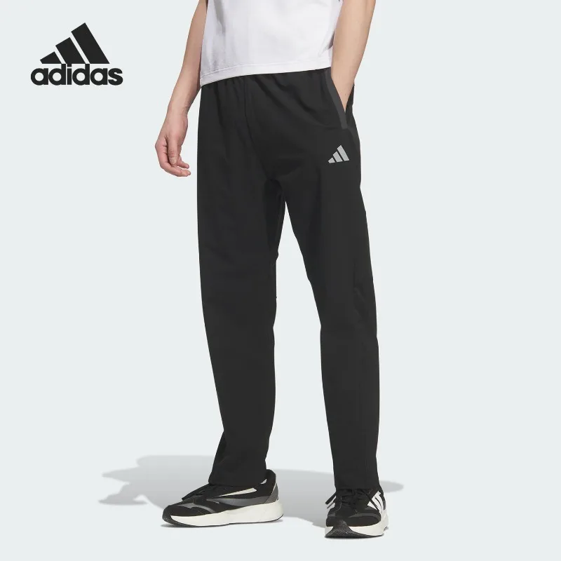 Adidas2026 Men's Casual Woven Fitness Breathable Lightweight Trousers KF1292