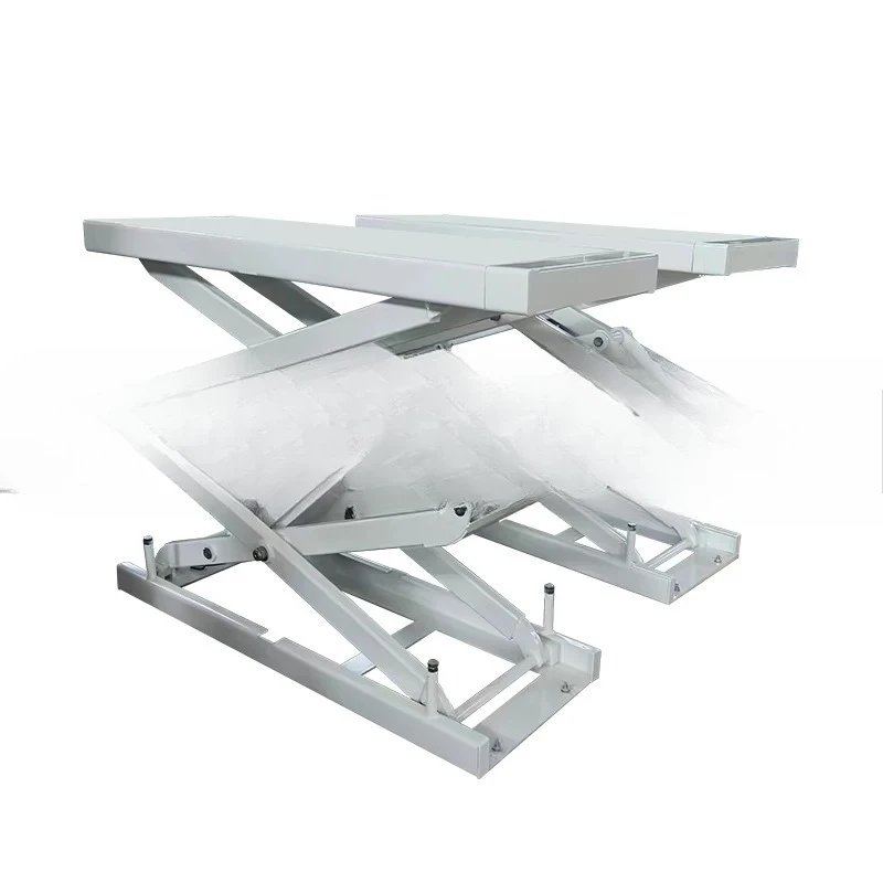 

Small scissor lift ultra-thin hydraulic paint automobile maintenance equipment