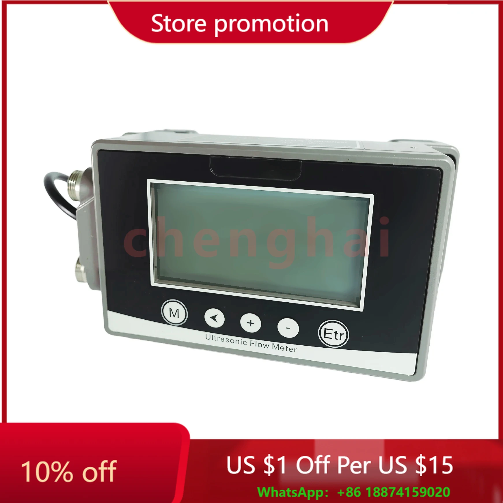 

Becho DN15-DN40mm Универсальный ультразвуковой расходомер/счетчик потока для небольшой трубы, ультразвуковой счетчик воды, умные часы