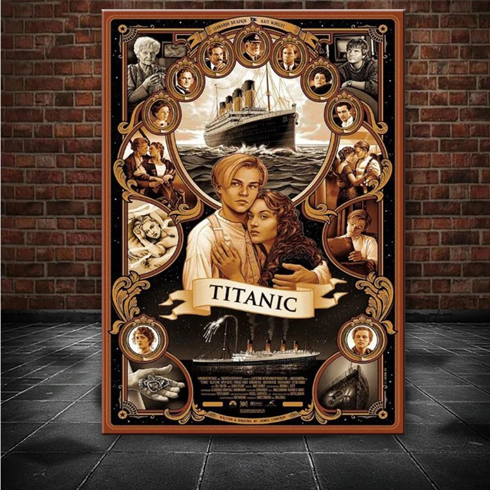 Classic Movie Titanic Film Diy Diamond Painting New Arrival 5D Full Diamond Embroidery Love Picture diamond Mosaic Home Decor