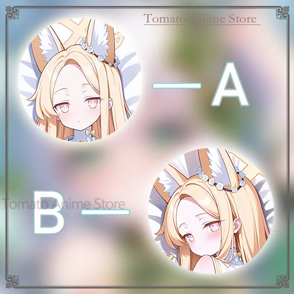 

D'oreiller Bleue Yurizono Seia Dakimakura, Taie D'oreiller, Cosplay Japonais Otaku, Housse Coussin De Noël