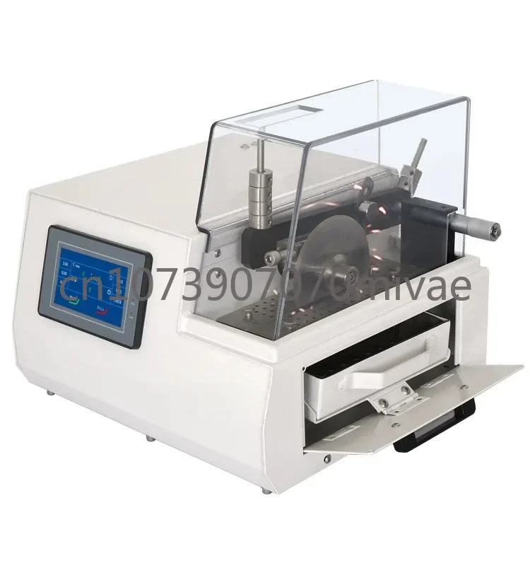 PrecisionmetallographiccuttingmachineDesktophighhardnes materialsheetdigital display automatic high-speed sample cutting machine