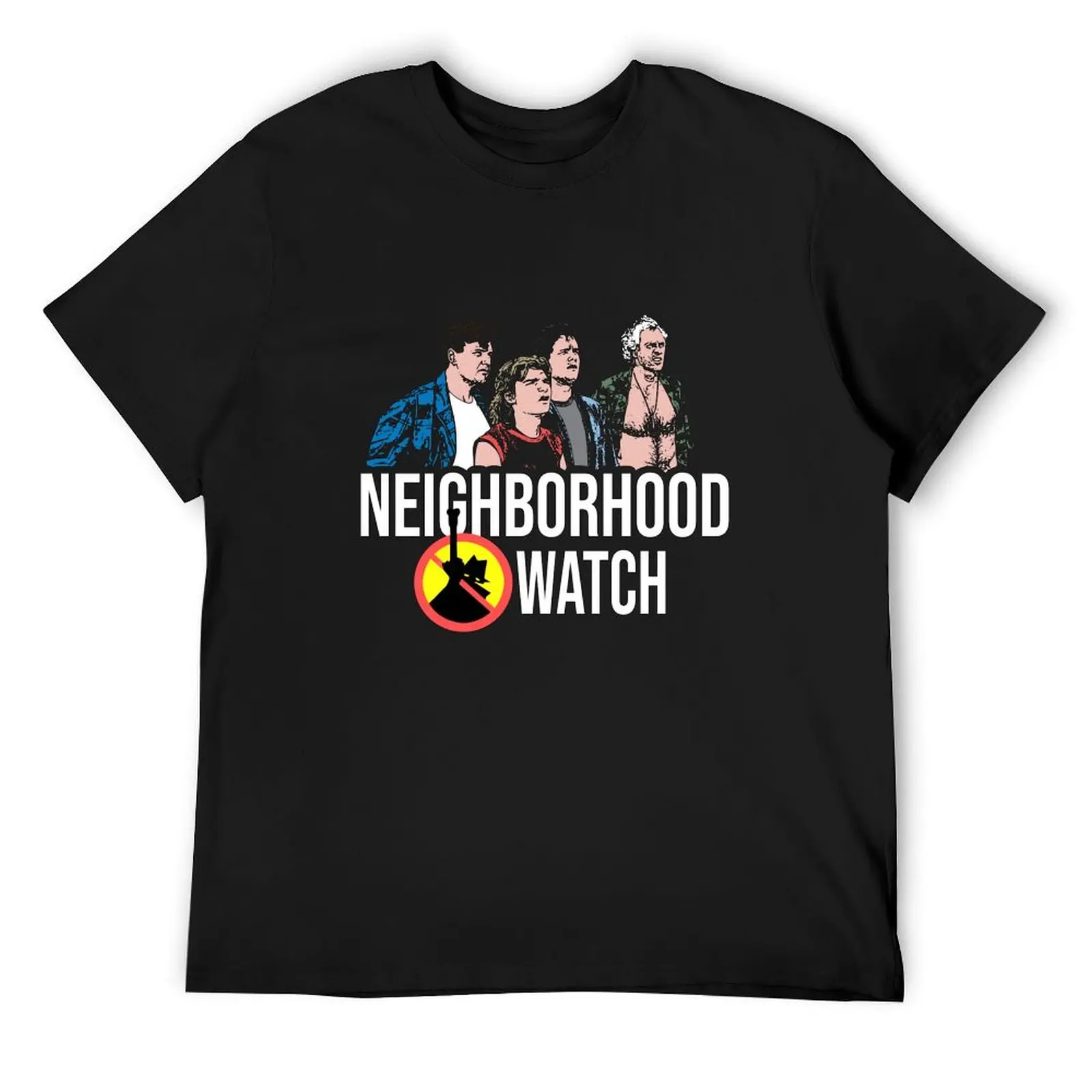 The burbs neighborhood watch T-Shirt oversized tops designer t shirt men