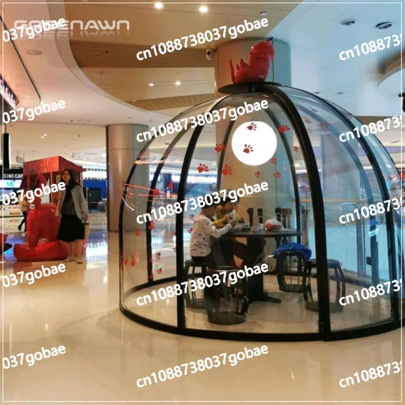 Dome House China Factory The Clear PC Sound Proof Tent Dome Tent Polycarbonate Dome House for Restaurant Hotel Supplies