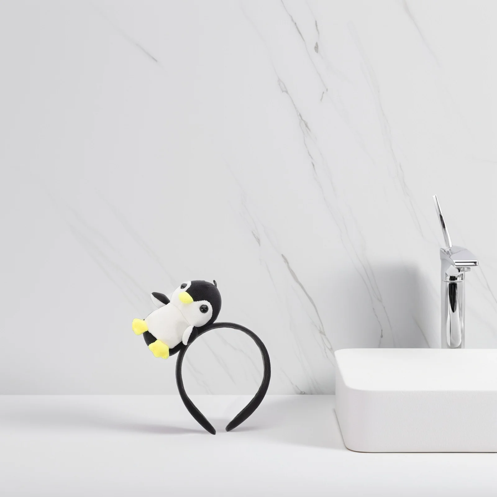 

Penguin Hairband Animal Headband For Kids Toddlers Fun Character Accessory Soft Hoop For Party Birthday Cosplay Event