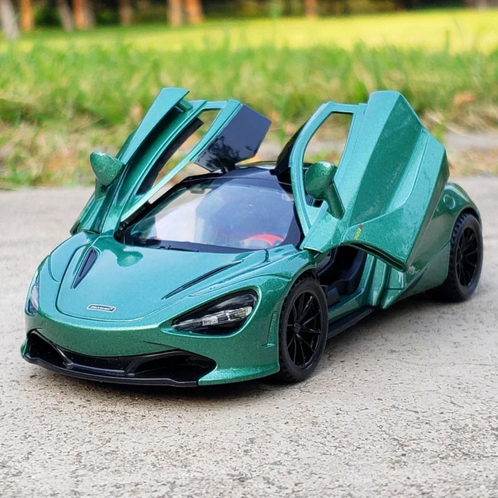 1:32 McLaren 720S Supercar Metal Diecast Alloy Toys Cars Models For Boys Children Kids Toy Vehicles Hobby Collection