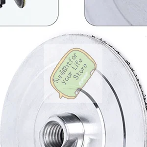 

ГОРЯЧАЯ НОВИНКА! 1 шт. прецизионная опорная подошва M14 из алюминия, 4 дюйма, для алмазной полировки, аксессуары для инструментов Ecoflow Festool