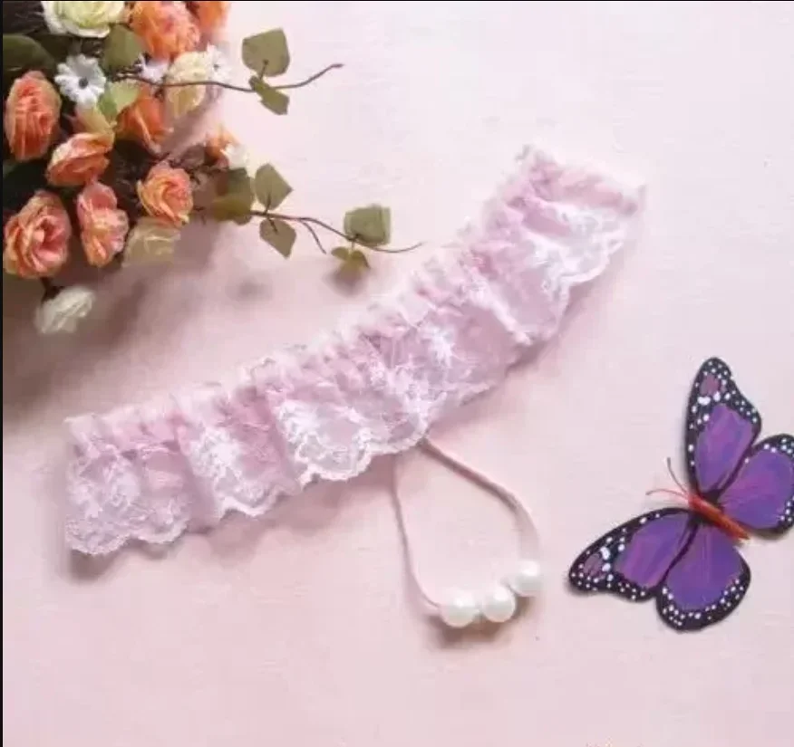 2025 Tanga de masaje de perlas de encaje, ropa interior sexual erótica, Tanga de perlas sexy, bar de hotel, sexo estimulante