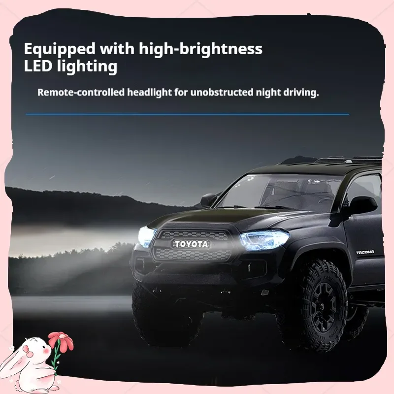 2025 Nieuwe Fms Tacoma Simulatie 1/24 Afstandsbediening Klimmen Auto Rc Terreinwagen Fcx24m Kinderen Speelgoed gift