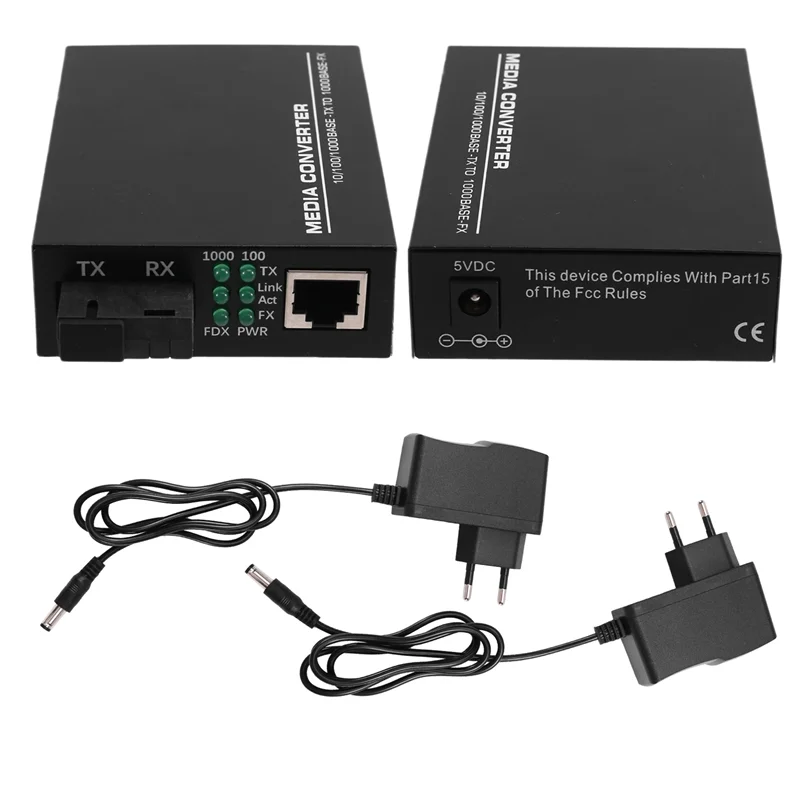 

ELECT-волоконный приемопередатчик, гигабитный одноволоконный Ethernet-коммутатор, 1 пара для преобразования Rj45, одномодовый, 20 км, вилка европейского стандарта