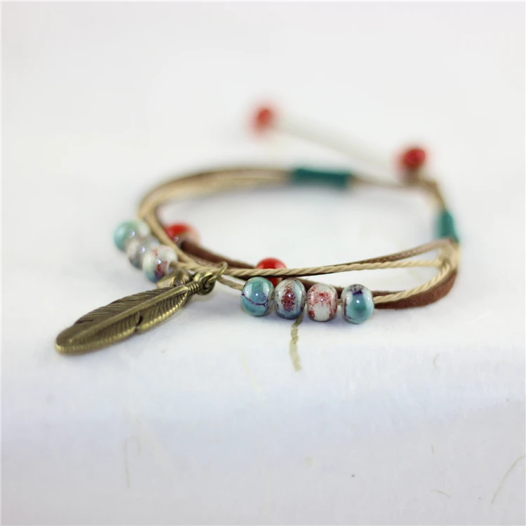 Miredo jewelry wholesale fashion gift bracelete ceramic handmade vintage bracelets for women men accessories Dropshipping #1454