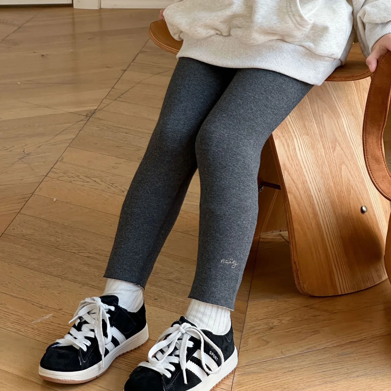 

Детская одежда, леггинсы для девочек, зима 2025 года, детские утепленные флисовые теплые повседневные брюки с алфавитом