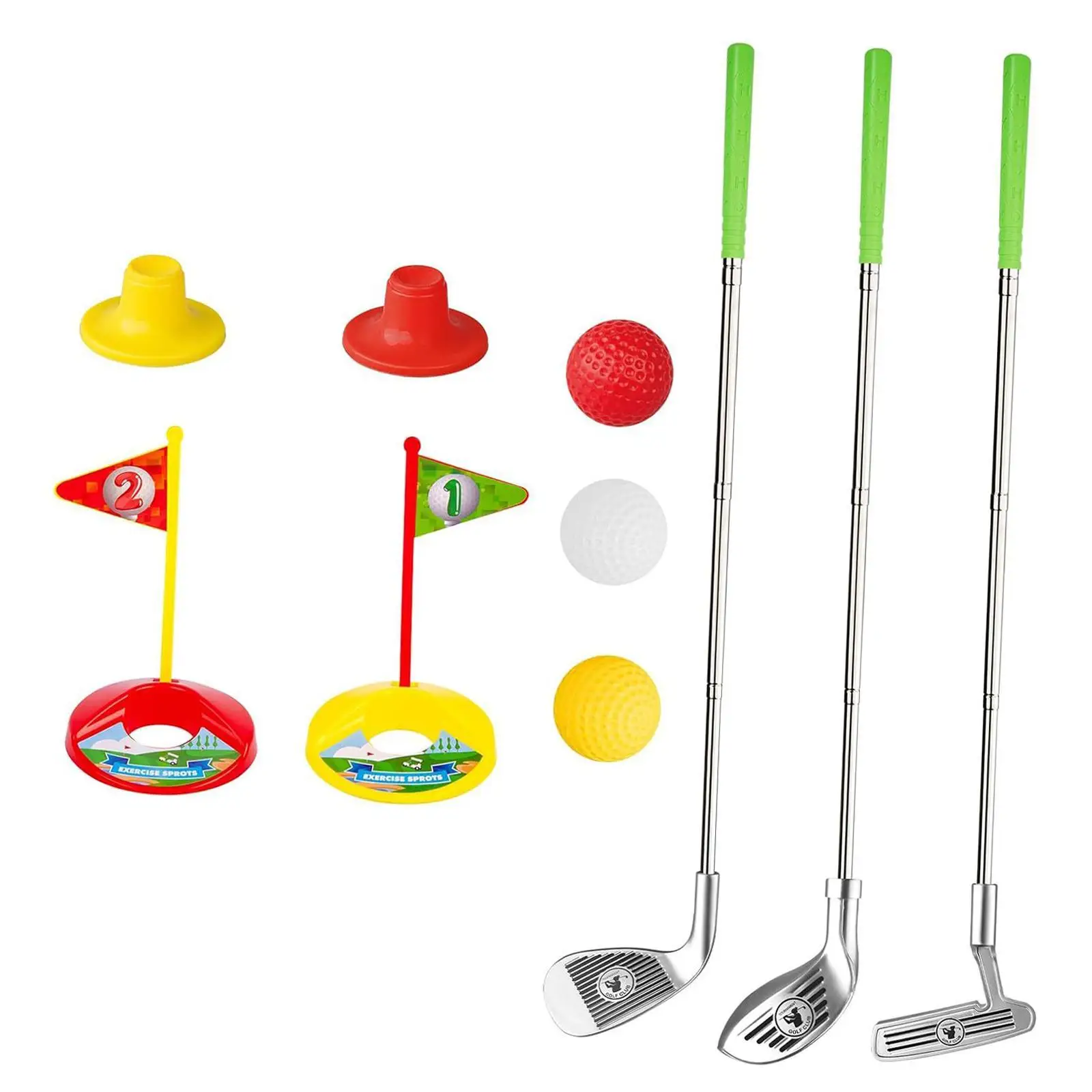 

Toddlers Golf Set Golf Toy Practice Set for Backyard Indoor Outdoor Garden