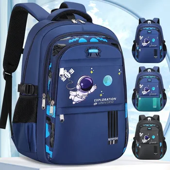 Kids Backpack Children School Bags for Boys Astronaut School Backpack Waterproof Primary Book Bag Mochila Infantil – view 1