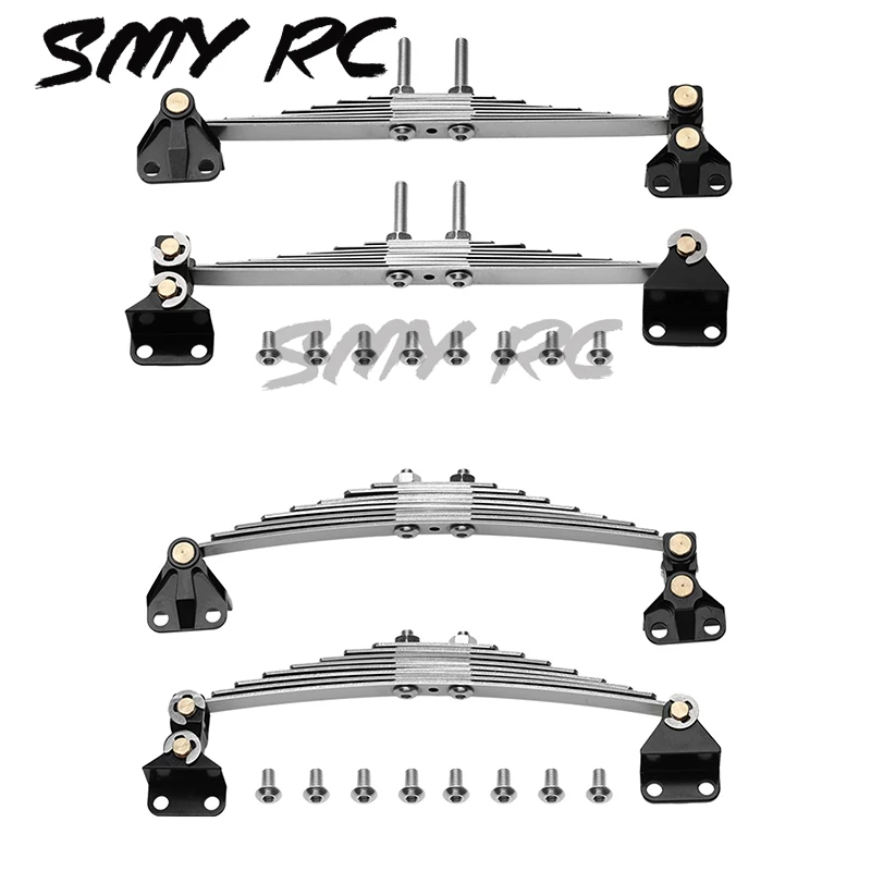 

1 Pair Front Suspension Steel Leaf Spring Lifting Lug Set for 1/14 Tamiya RC Tractor Trailer Truck Model Car Upgrade Parts