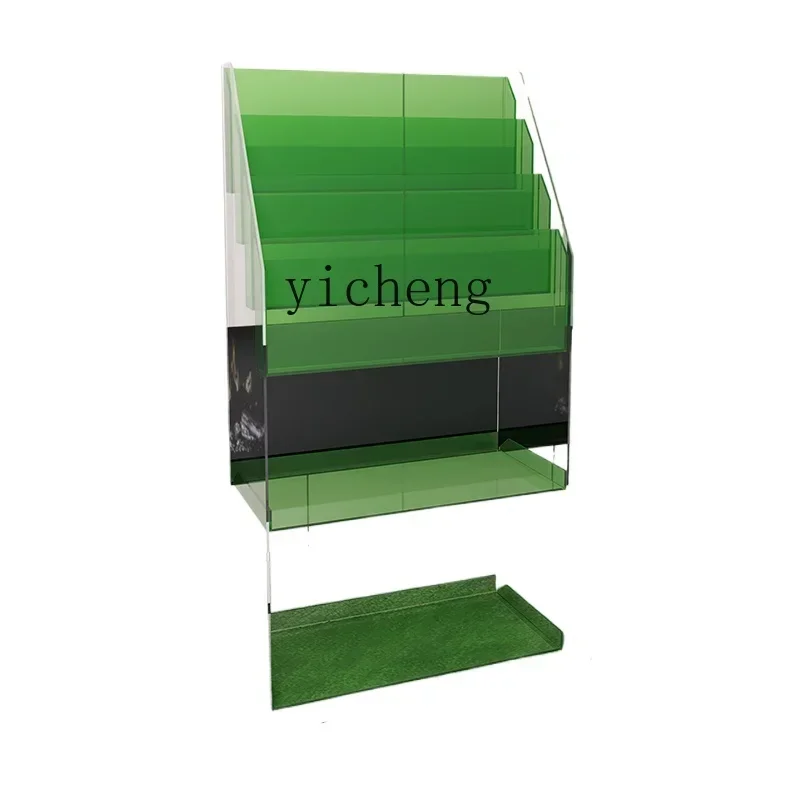 TQH Modern Simple and Simple Bookshelf Picture Books Household Multi-layer Floor Storage Reading Bookcase Display Rack