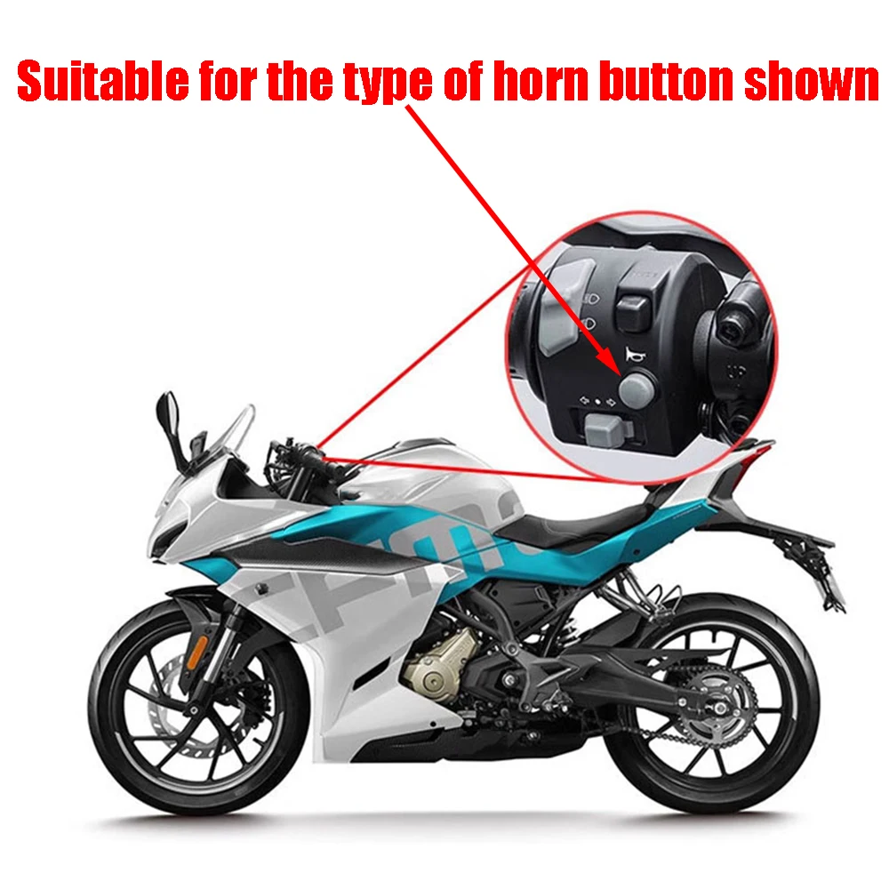 Motorcycle Accessories Horn Switch Button Shell Extender Extension Bracket For CFMOTO CF MOTO 250SR 300SR SR300 300 SR 250 SR