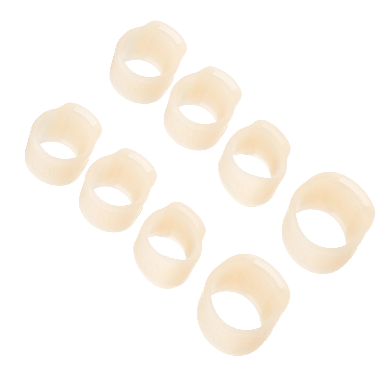 

2 Sets Guzheng Nail Covers Silica Gel Thumb Finger Protection Accessories for Left Right Hand Durable Safe Practical Learning