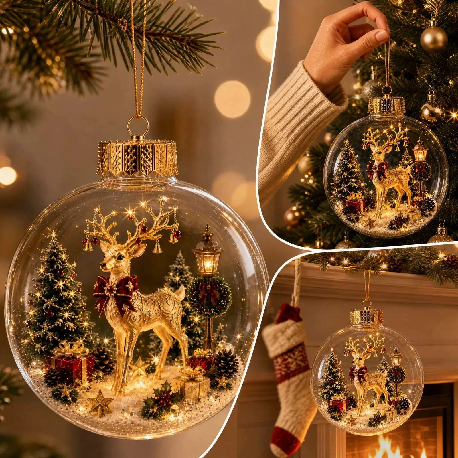 Christmas Tree Hanging Ornaments for Party Atmosphere and Decorations 2