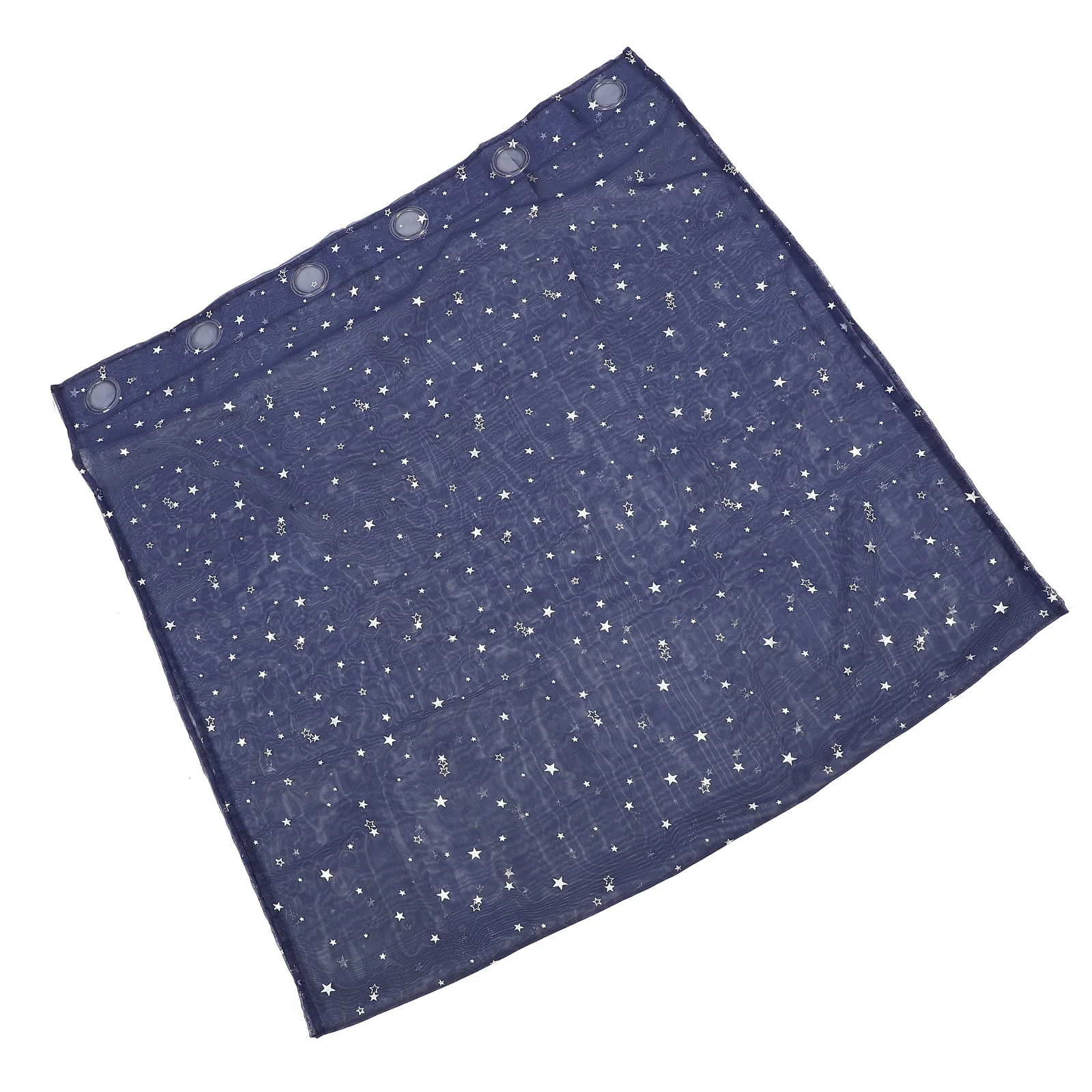 1 قطعة ستارة فوال شفافة (أزرق كحلي 100X200 سنتيمتر) للحمام غرفة نوم نافذة ضوء تصفية حماية من الشمس المنزل #4