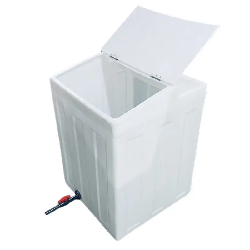 Vertical clamshell water tank square household fish aquarium