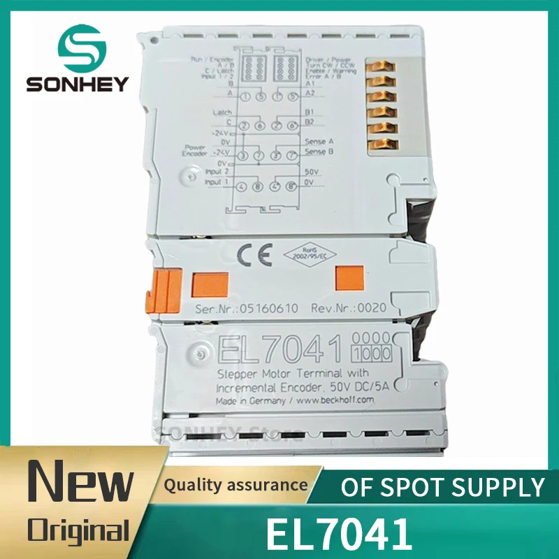 

Совершенно новый оригинальный модуль BECKHOFF EL4001 EK1122 EK1101 EL9186 EL5151 EL7041 EL2004 EL9410 EL1004