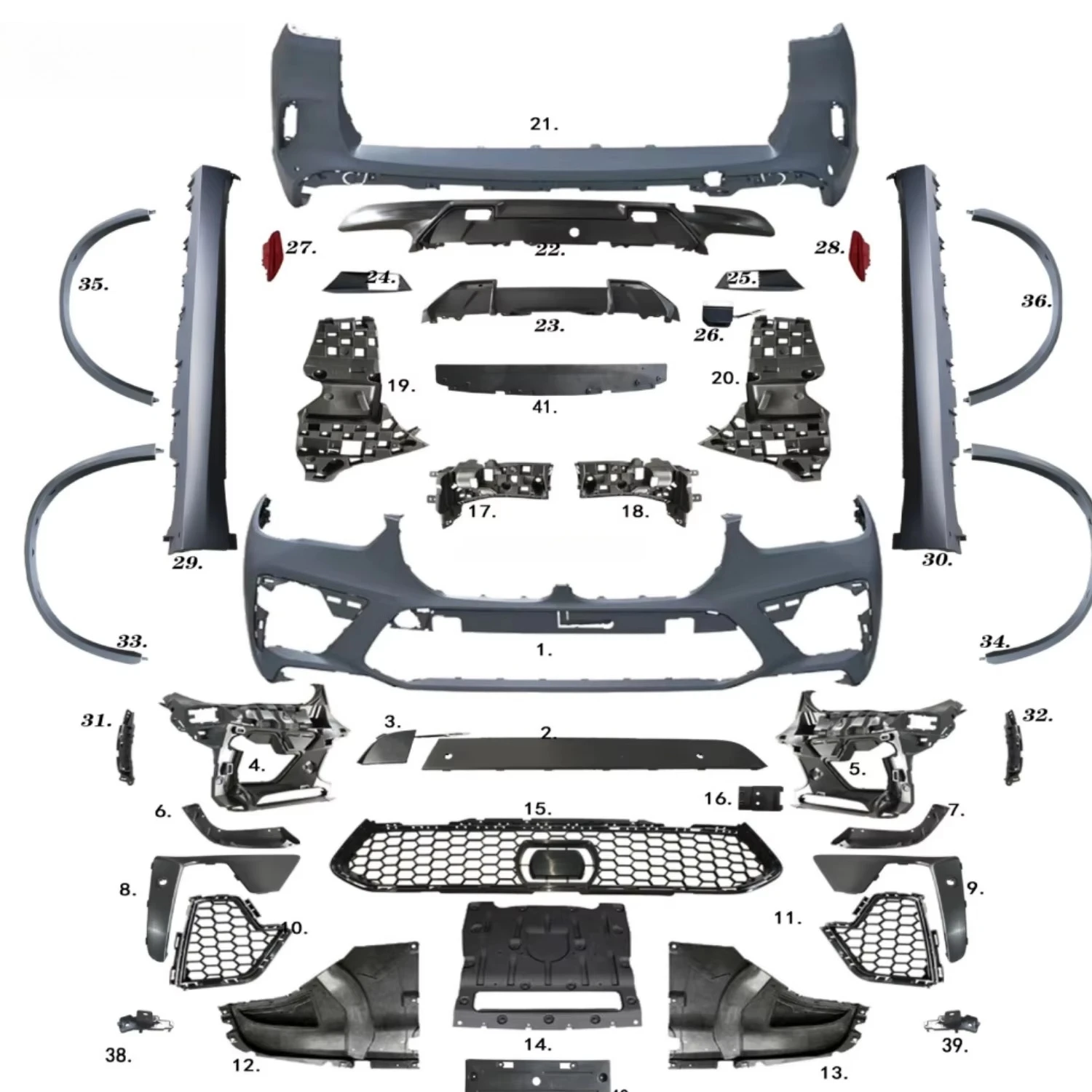 

X5 G05 / X5M F95 Premium PP Body Kit with Fast Transportation