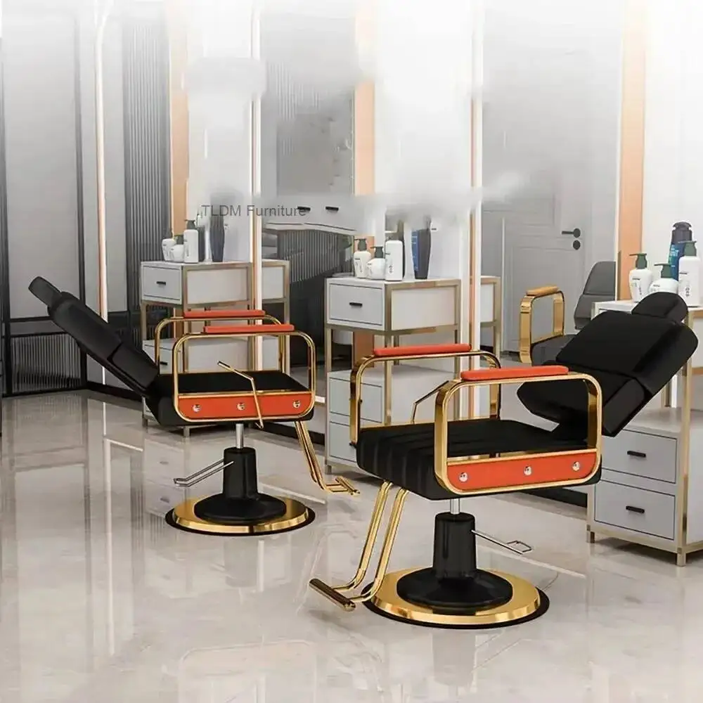 

Парикмахерское кресло Simple Glamour Beauty: Изысканный скандинавский стиль, профессиональное кресло для парикмахера, мебель для салона красоты