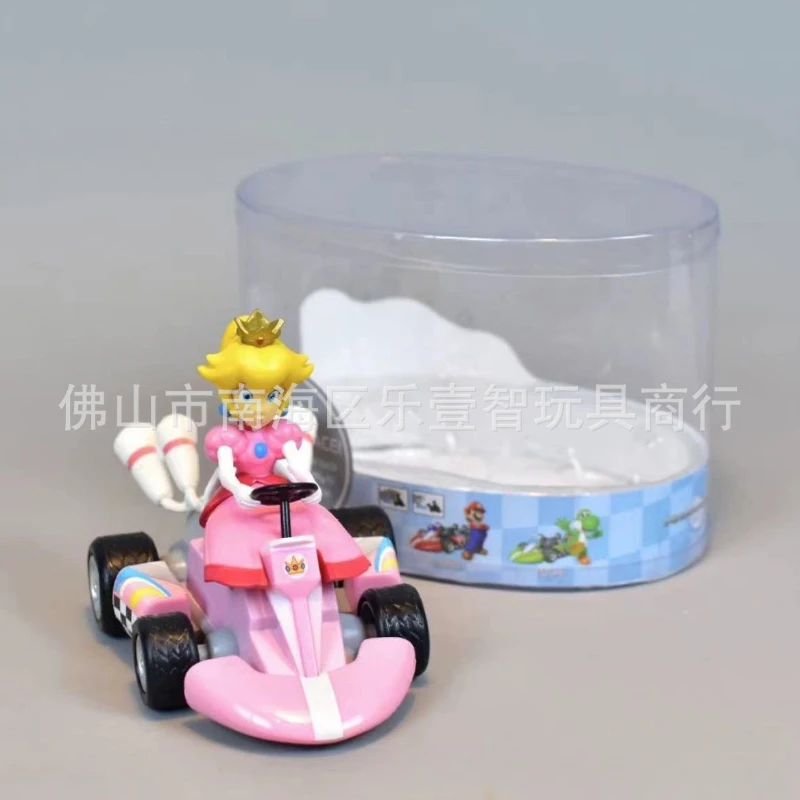 スーパーマリオプルバックカーグリーンヨッシードンキーコングクッパルイージヒキガエルピーチ姫フィギュアデアクションジュゲテスアニメゲーム人形